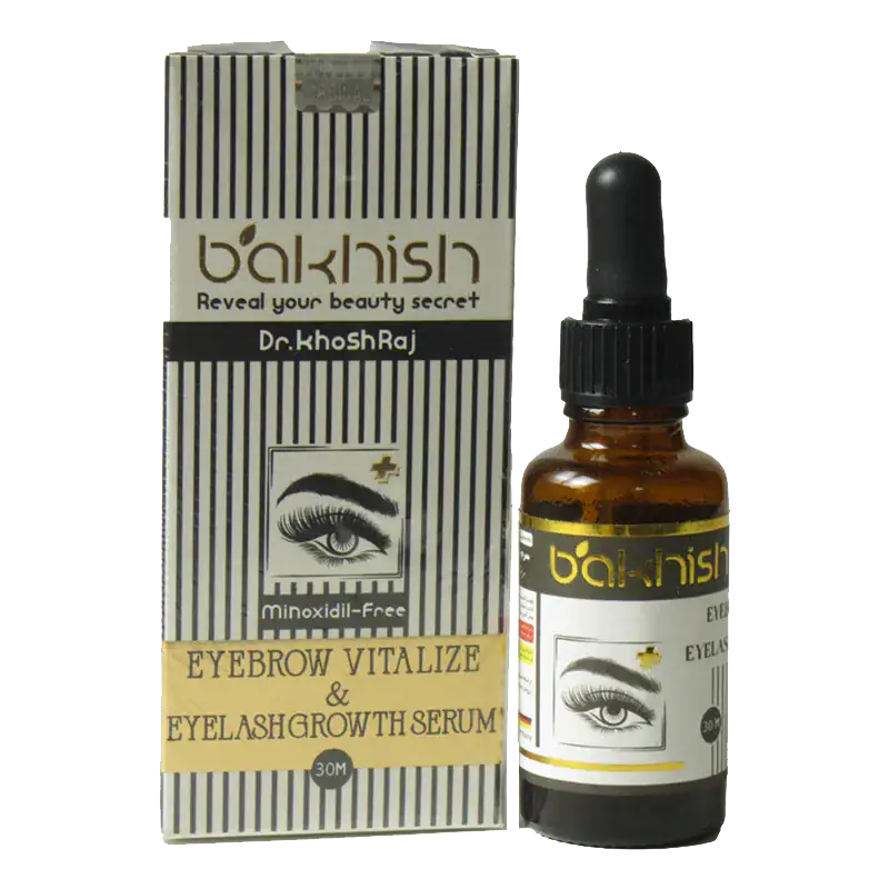 تصویر سرم تقویت کننده ابرو و مژه باخیش 