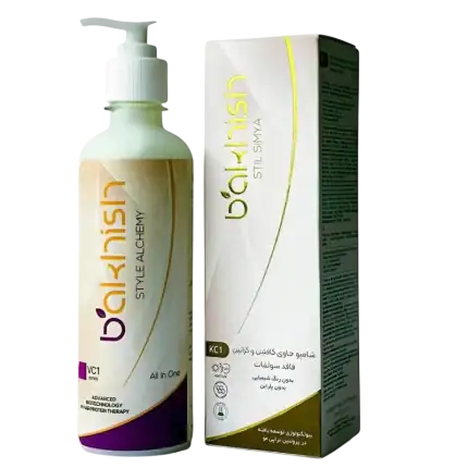 پک ماسک مو و شامپو باخیش | کراتینه و فری سولفات برای موهای چرب